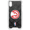 NBA Atlanta Hawks Dark Rust iPhone XS Clear Case