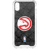 NBA Atlanta Hawks Dark Rust iPhone XS Clear Case