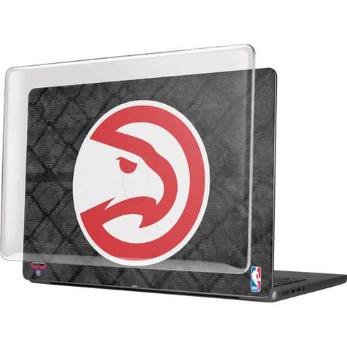 NBA Atlanta Hawks Dark Rust MacBook Pro 14in (2021-24) Case plus Skin
