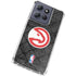 NBA Atlanta Hawks Dark Rust Moto G Stylus 5G (2025) Clear Case