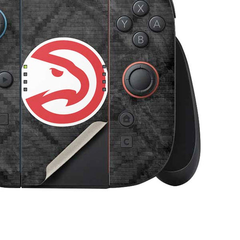 NBA Atlanta Hawks Dark Rust Nintendo Switch 2 (2025) Joy-Con Controller Skin