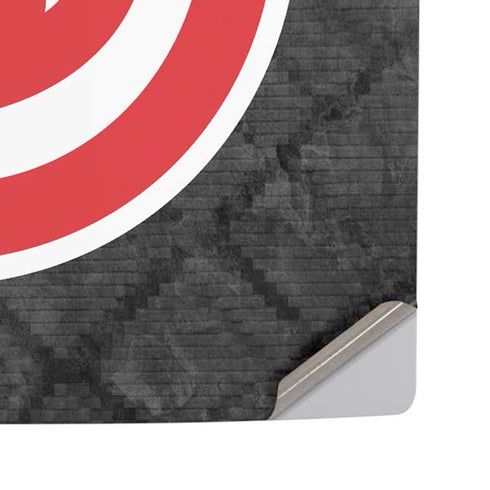 NBA Atlanta Hawks Dark Rust PS5 Pro Disk Console Skin