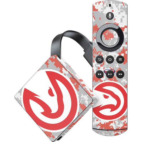 NBA Atlanta Hawks Digi Camo Amazon Fire TV Skin