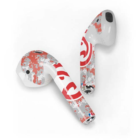 NBA Atlanta Hawks Digi Camo Apple AirPods Skin