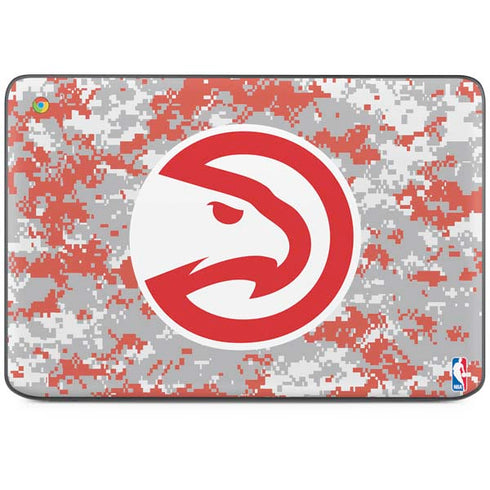 NBA Atlanta Hawks Digi Camo HP Chromebook Skin