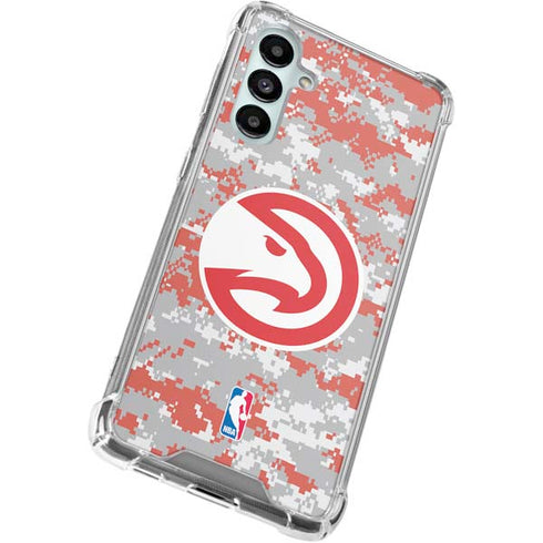 NBA Atlanta Hawks Digi Camo Galaxy A16 5G Clear Case