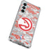 NBA Atlanta Hawks Digi Camo Galaxy A16 5G Clear Case