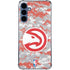 NBA Atlanta Hawks Digi Camo Galaxy A55 5G Clear Case