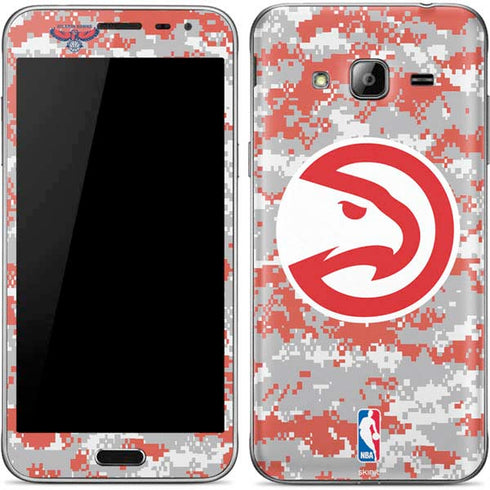 NBA Atlanta Hawks Digi Camo Galaxy J3 Skin