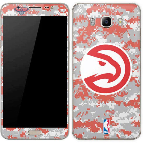NBA Atlanta Hawks Digi Camo Galaxy J7 Skin