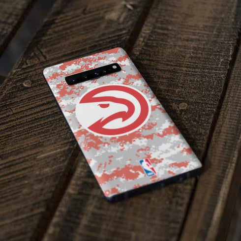 NBA Atlanta Hawks Digi Camo Galaxy S10 Plus Skin