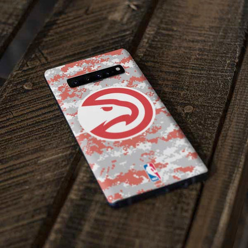 NBA Atlanta Hawks Digi Camo Galaxy S10 Skin