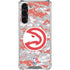 NBA Atlanta Hawks Digi Camo Galaxy S24 FE Clear Case