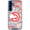 NBA Atlanta Hawks Digi Camo Galaxy S25 Plus Clear Case