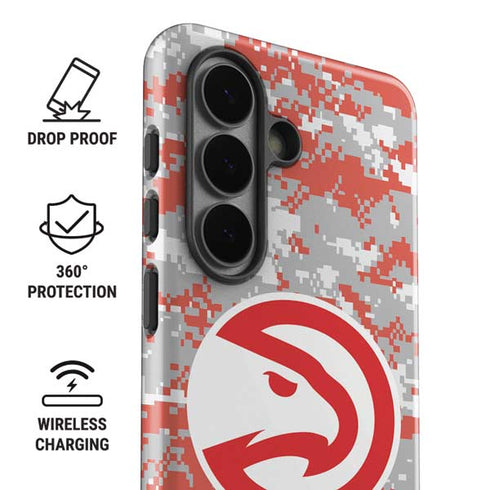 NBA Atlanta Hawks Digi Camo Galaxy S26 Impact Case