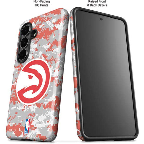 NBA Atlanta Hawks Digi Camo Galaxy S26 Impact Case