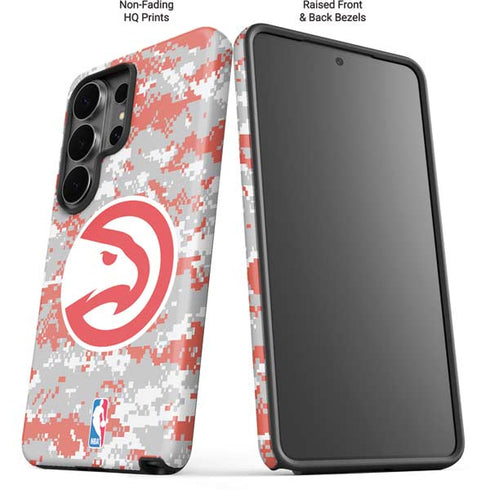 NBA Atlanta Hawks Digi Camo Galaxy S26 Ultra Impact Case