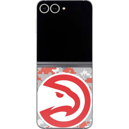 NBA Atlanta Hawks Digi Camo Galaxy Z Flip6 Skin