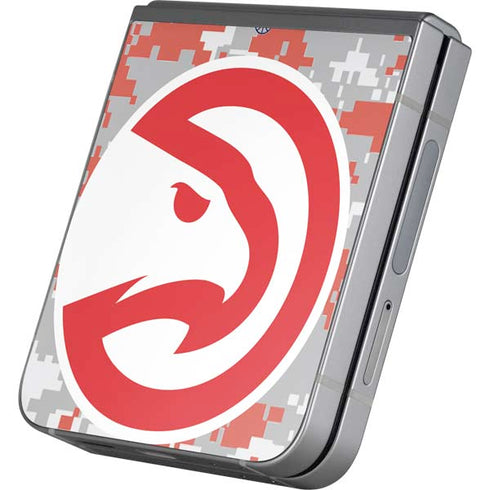 NBA Atlanta Hawks Digi Camo Galaxy Z Flip6 Skin