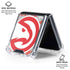 NBA Atlanta Hawks Digi Camo Galaxy Z Flip6 Clear Case