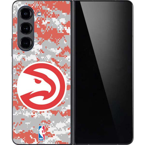NBA Atlanta Hawks Digi Camo Galaxy Z Fold5 5G Skin