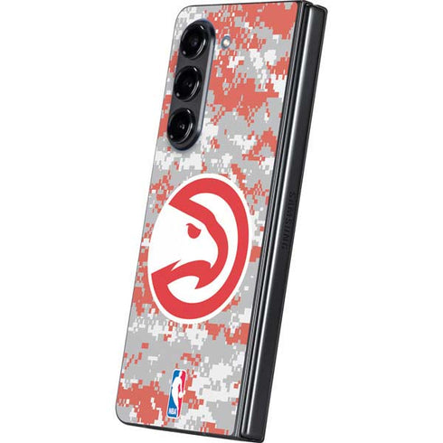 NBA Atlanta Hawks Digi Camo Galaxy Z Fold5 5G Skin
