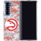 NBA Atlanta Hawks Digi Camo Galaxy Z Fold6 Clear Case