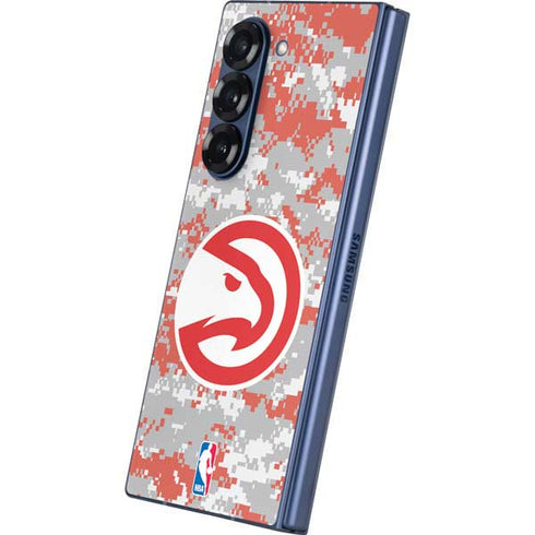 NBA Atlanta Hawks Digi Camo Galaxy Z Fold6 Skin