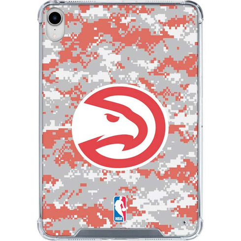 NBA Atlanta Hawks Digi Camo iPad 11th Gen (2025) Clear Case
