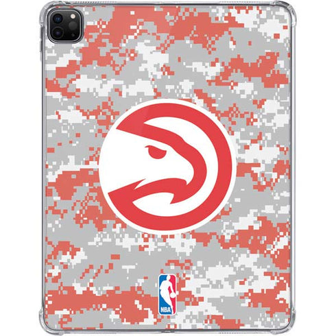 NBA Atlanta Hawks Digi Camo iPad Pro 11in (2024) Clear Case