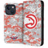 NBA Atlanta Hawks Digi Camo iPhone 14 Plus Folio Case