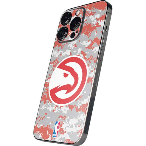 NBA Atlanta Hawks Digi Camo iPhone 15 Pro Max Skin