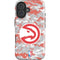 NBA Atlanta Hawks Digi Camo iPhone 16 Impact Case