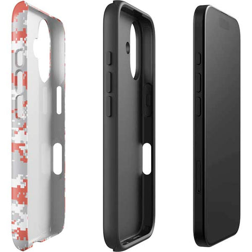 NBA Atlanta Hawks Digi Camo iPhone 16 Plus Impact Case