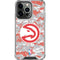 NBA Atlanta Hawks Digi Camo iPhone 16 Pro Max Clear Case