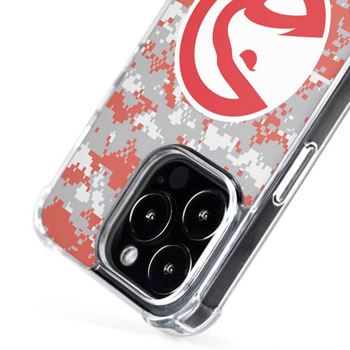 NBA Atlanta Hawks Digi Camo iPhone 16 Pro Max MagSafe Case