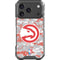 NBA Atlanta Hawks Digi Camo iPhone 18 Pro Clear Case