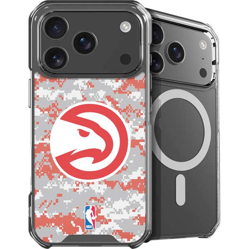 NBA Atlanta Hawks Digi Camo iPhone 18 Pro MagSafe Case