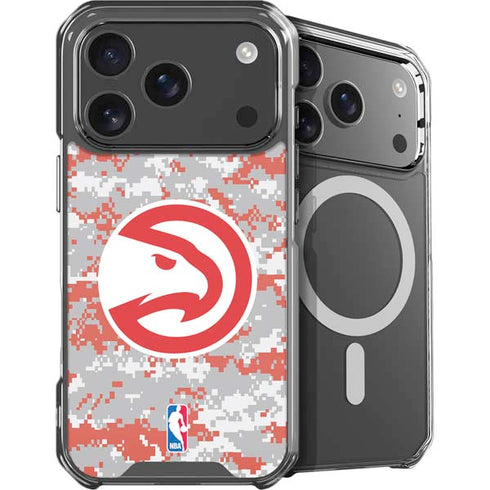 NBA Atlanta Hawks Digi Camo iPhone 18 Pro Max MagSafe Case