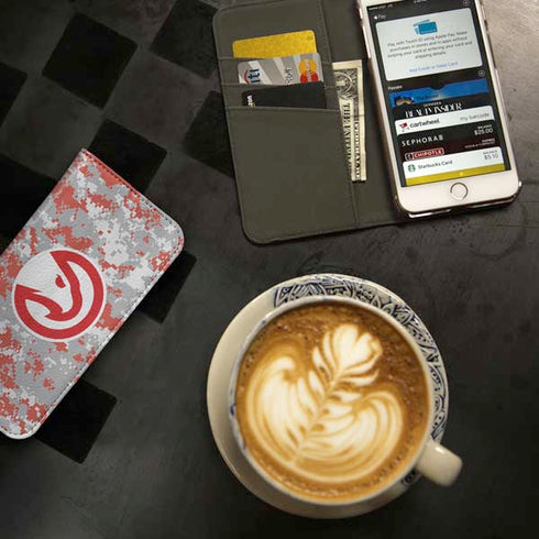 NBA Atlanta Hawks Digi Camo iPhone 7 Folio Case