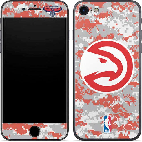 NBA Atlanta Hawks Digi Camo iPhone 7 Skin