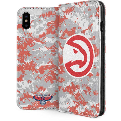 NBA Atlanta Hawks Digi Camo iPhone 8 Folio Case