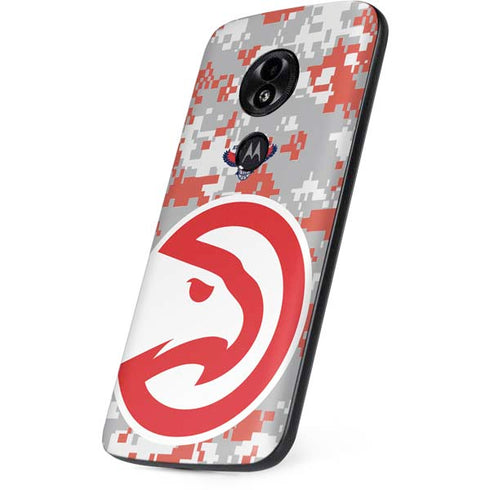 NBA Atlanta Hawks Digi Camo Moto E5 Play Skin