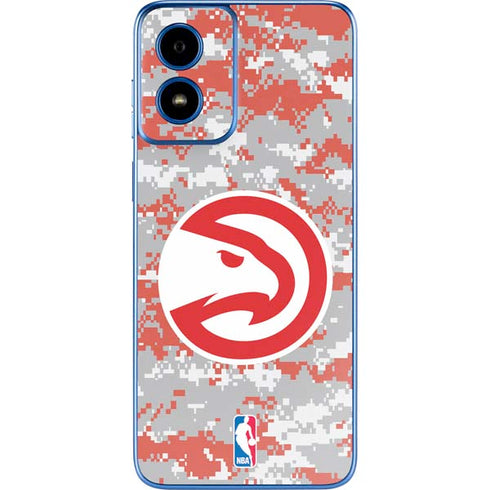 NBA Atlanta Hawks Digi Camo Moto G Play 4G (2024) Skin