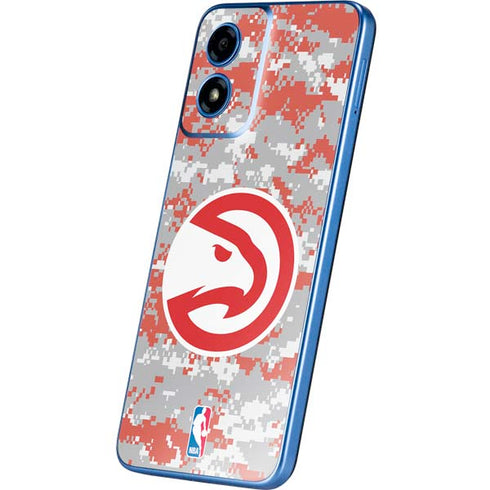 NBA Atlanta Hawks Digi Camo Moto G Play 4G (2024) Skin