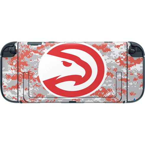 NBA Atlanta Hawks Digi Camo Nintendo Switch 2 (2025) with Joy-Con Skin