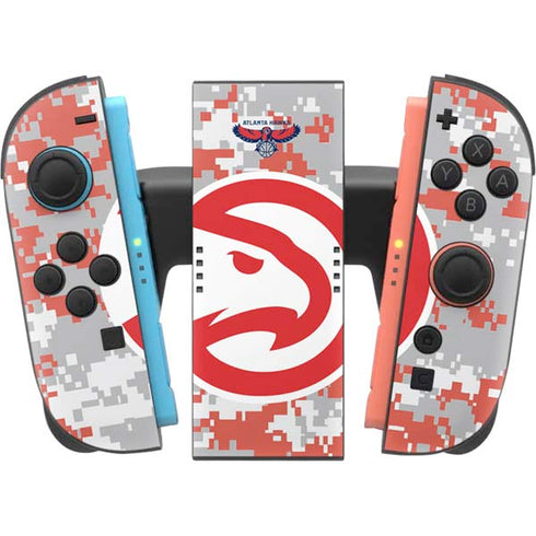 NBA Atlanta Hawks Digi Camo Nintendo Switch 2 (2025) Joy-Con Controller Skin
