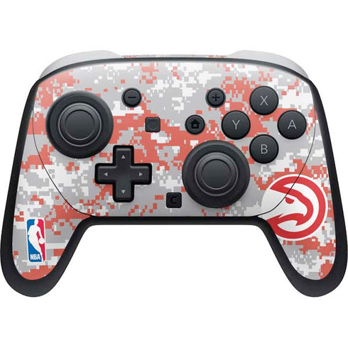 NBA Atlanta Hawks Digi Camo Nintendo Skins