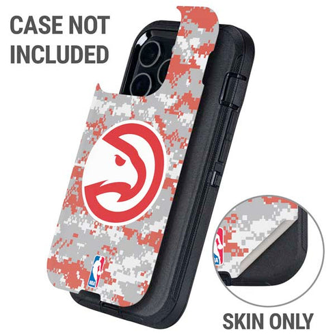 NBA Atlanta Hawks Digi Camo Otterbox Defender iPhone Skin