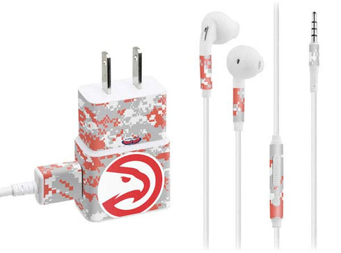 NBA Atlanta Hawks Digi Camo Phone Charger Skin